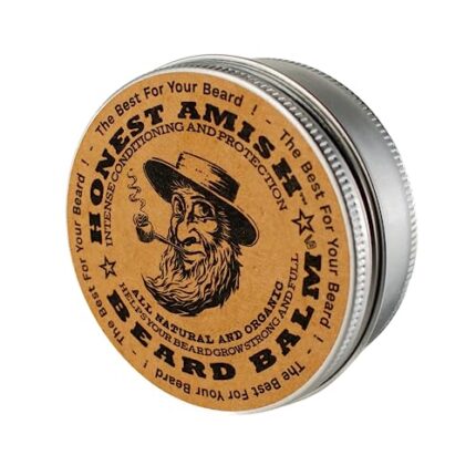 Honest Amish Beard Balm – New Large 4 Ounce Twist Tin