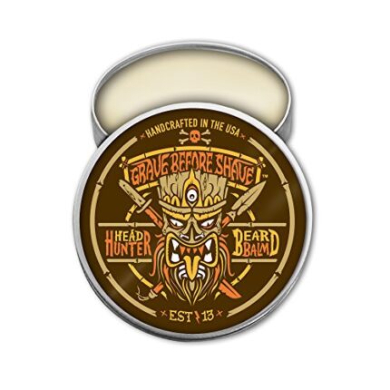 Grave Before Shave? Head Hunter Beard Balm (Tropical summer aroma) (2 oz.)