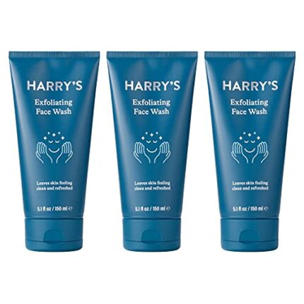 Harry’s Face Wash – Face Cleanser for Men, 5.1 Fl Oz (Pack of 3) Package may vary