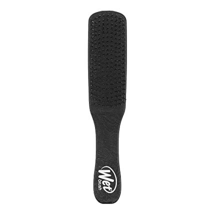 Wet Brush Detangling Hair Brush for Men, Black – Stimulates Scalp & Beard for Fuller Stronger Healthier Hair – Intelliflex Detangler Bristles Promote Hair Growth & Protect from Breakage – Pain-Free