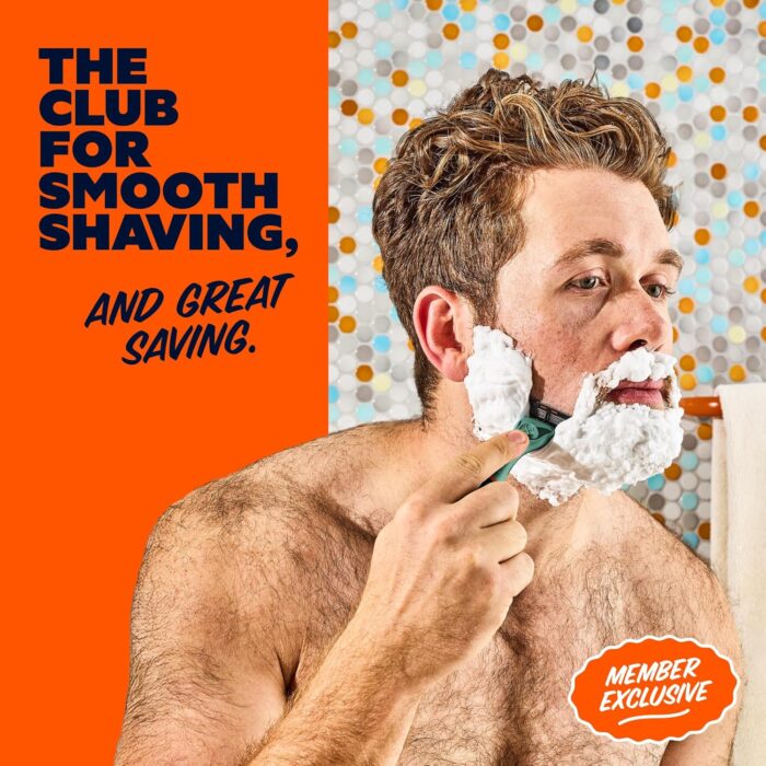 Membership For Razor Dollar Shave Club | The Member Exclusive Shave Set | 4 Swift Rinse ...