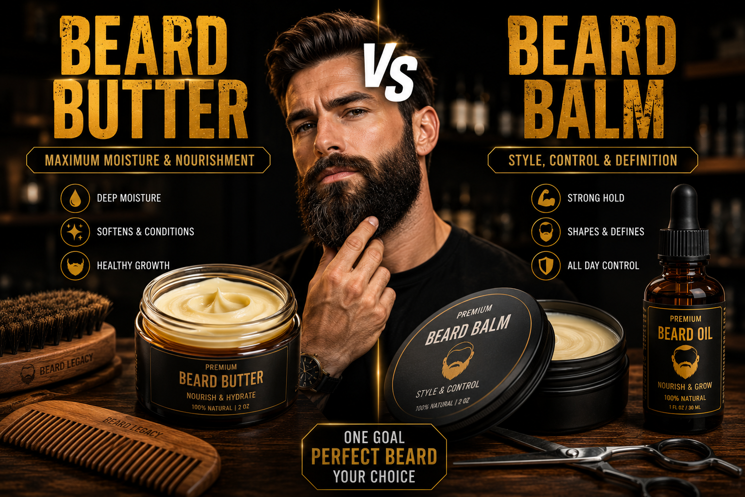 Beard Butter vs Beard Balm: Which Grooming Product Is Better for Your Beard in 2026?