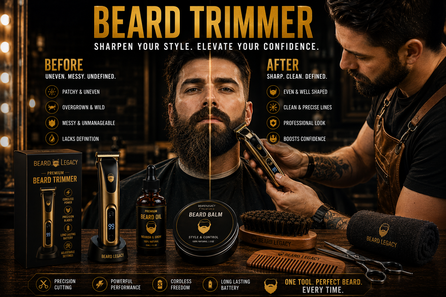 How to Trim Your Beard Like a Professional Barber: The Complete 2026 Beard Trimming Guide